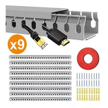 Kit De Canalización De Cables Conducto De Canalización 138''