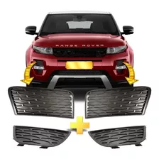 Kit 4 Grade Moldura Milha Range Rover Evoque 2012 2013 2015