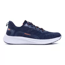 Zapatillas Deportiva Soft Hombre Azul Sosb2415a