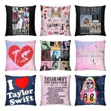 9 Sets Of Seat Cushion Covers, Taylor Swift Print, 45*45