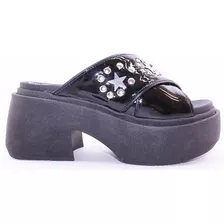 Sandalias Plataforma Alta Zueco Dama Mujer Azinara Cshoes