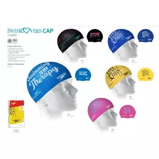 Touca Speedo Swim Lovers Cap Natação Estampas Exclusivas Cor Azul-royal