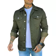 Jaqueta Sarja Masculina Color Verde Moda 2022