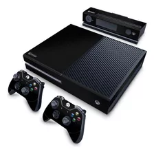 Skin Para Xbox One Fat Adesivo - Preto Black Piano