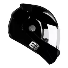 Capacete Moto Ebf Articulado Masculino Rocop Preto Tamanho Do Capacete 61