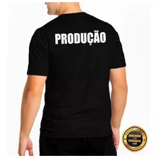 Camiseta Produção - Uniforme Para Eventos