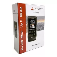 Latnex Af-5000 5g Emf Mide Rf Detector Tester Y Reader Con C