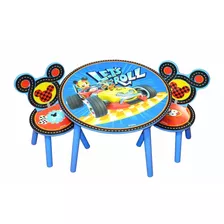 Juego De Mesa Y Sillas De Personajes Disney Original