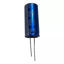 Capacitor Electrolitico 100uf X 450v 105º - Pack X2 Unidades