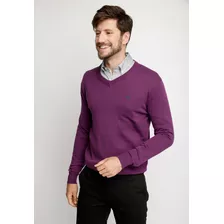 Sweater Hombre Smart Casual Lila Fw 2023 Ferouch