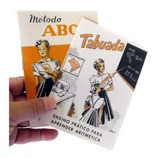 Lote Tabuada Antiga E Cartilha De Abc Anos 70 Spina