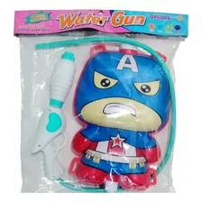 Mochila Lanza Agua Super Heroe