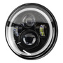 Faro Led 7 H4 Angel Eye Escarabajo Combi Jeep Wrangler Jeep Wrangler