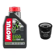 Óleo 5100 15w50 Motul + Filtro Óleo Cbr 1000 Psl638