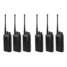 6 Radios Uhf 16 Canales Compatibles Con Motorola Y Kenwood