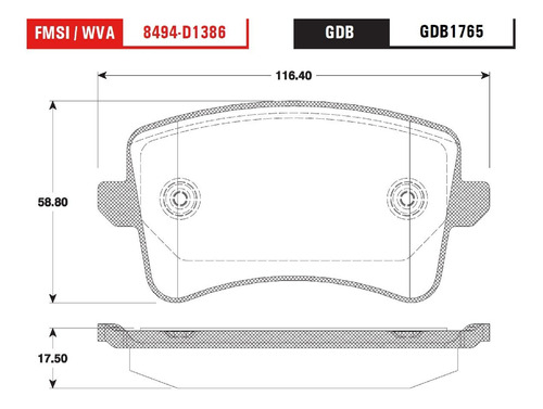 Balatas Traseras Audi A4 Quattro 2009-2010-2011-2012 Trw Foto 2