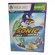 Jogo Sonic Free Riders Xbox 360 Original Mídia Física