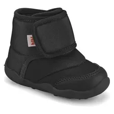 Tênis Bota Infantil Bibi Fisioflex Menino Drop Preto 1195074