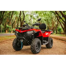 Quadriciclo Cfmoto Cforce 450 Vermelho 2024