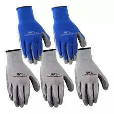 Wells Lamont - Paquete De 5 Pares De Guantes De Trabajo De N