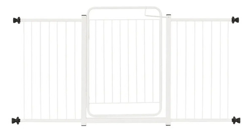 Cerca Grade P/ Porta Portão Pet Cães Bebê Criança 114a120cm