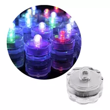 Velitas Led Sumergibles Multicolor X12 Cotillon Luminoso