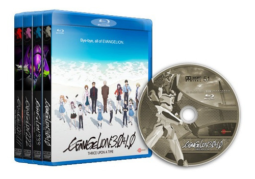 Rebuild Of Evangelion - Todos Os Filmes Dublado Em Blu-ray