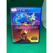 Disney Classic Alladin E Rei Leão Playstation 4 Mídia Física