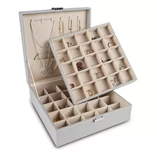 Frebeauty - Caja De Joyera Clsica Para Organizar Aretes, Con