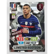 Card Adrenalyn Xl Kylian Mbappé Limited Edition Copa 2022