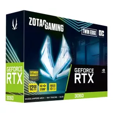 Placa De Video Nvidia Zotac Geforce Rtx 3060 Oc Edition 12gb