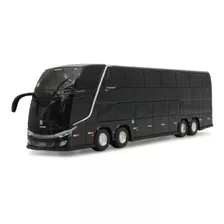 Ônibus Em Miniatura G7 Double Deck Dd Pintura Preto