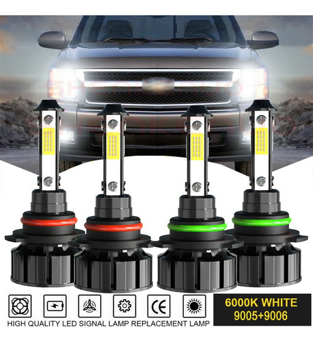 Kit De Focos Led Luz Alta Y Baja 12000 Lm Para Chevrolet Chevrolet Avalanche