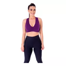 Top Fitness Academia Feminino Cropped De Academia