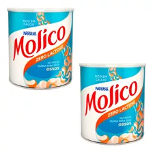 Kit 2 Latas Composto Lácteo Molico Zero Lactose Lata 260g