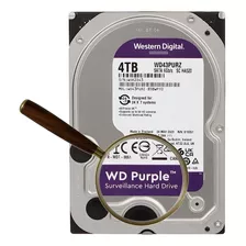 Disco Duro Wester Digital Purple De 4tb, 3 Años De Garantía 