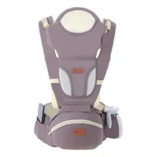 Portabebes Ergonomico Con Soporte Y Bolso Gris 