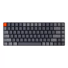 Teclado Keychron K3 V2, Mecánico, 84 Teclas, Inálambrico