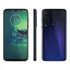 Motorola G8 Plus 64 Gb Azul - Bom - Usado