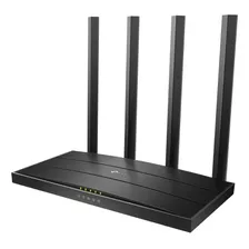 Roteador Wireless Mu-mimo Ac1300 Archer C6 Tp-link Preto 