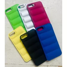 Funda Tpu Puffer Colores Para iPhone 7 8 Plus X Xs