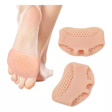 Palmilha Silicone Salto Alto Plantar Proteção Anti Calos Pé Cor Bege Tamanho Da Palmilha Único