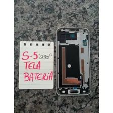 Celular Samsung S5 Modelo G900 Sem Tela Sem Bateria 