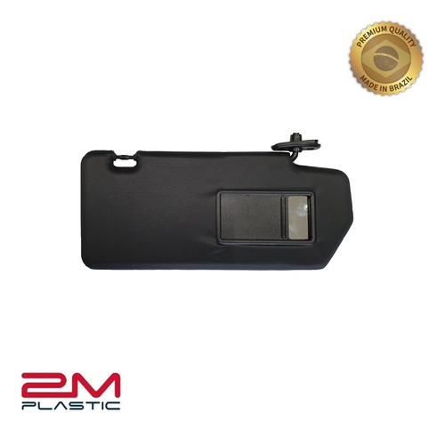 Visera Fiat Uno 2016/2023 Black Izquierda Derecho 2mplastic Foto 2