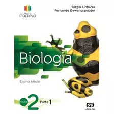 Projeto Multiplo - Biologia - Volume 2, De Linhares, Sérgio. Série Projeto Múltiplo Editora Somos Sistema De Ensino, Capa Mole Em Português, 2014