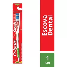 Escova Dental Colgate Classic Clean Macia Suave Cores