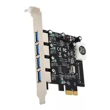 Tarjeta Pci Express 4 Port Usb 3.0 Superspeed Encore