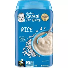 Gerber Cereal Bebe Media Libra Arroz, Avena, Entre Otros