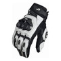 Guantes Fury--gan Largos De Piel De Cabra Para Moto M-xl Color Negro Talla Xl