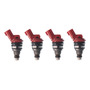 4pzs Inyector Gasolina Para Nissan 240sx 2.4 1994